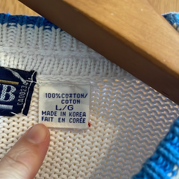 Sail style vintage knit sweater - Picture 4 of 6